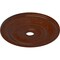 Ekena Millwork Jefferson Medallion (Canopies up to 5"), 26 1/2"OD x 3 5/8"ID x 1 1/2"P, Burnished Mahogany Crackle CM26JEBMC - alternate 2